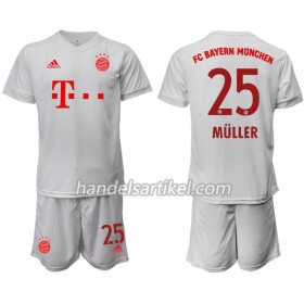FC Bayern München Thomas Muller 25 Kinder Auswärts Trikotsatz 2020/21 Kurzarm (+ Kurze Hosen)